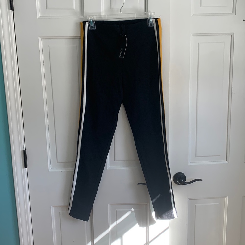 Skinny track pants